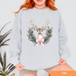 Reindeer Wreath Sweatshirt