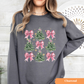 Christmas Tree Bow Sweatshirt