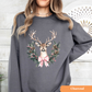 Reindeer Wreath Sweatshirt