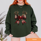 Reindeer Bow Sweatshirt