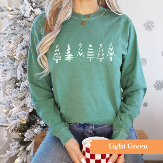 Tree Doodles Long Sleeve