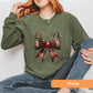 Reindeer Bow Long Sleeve