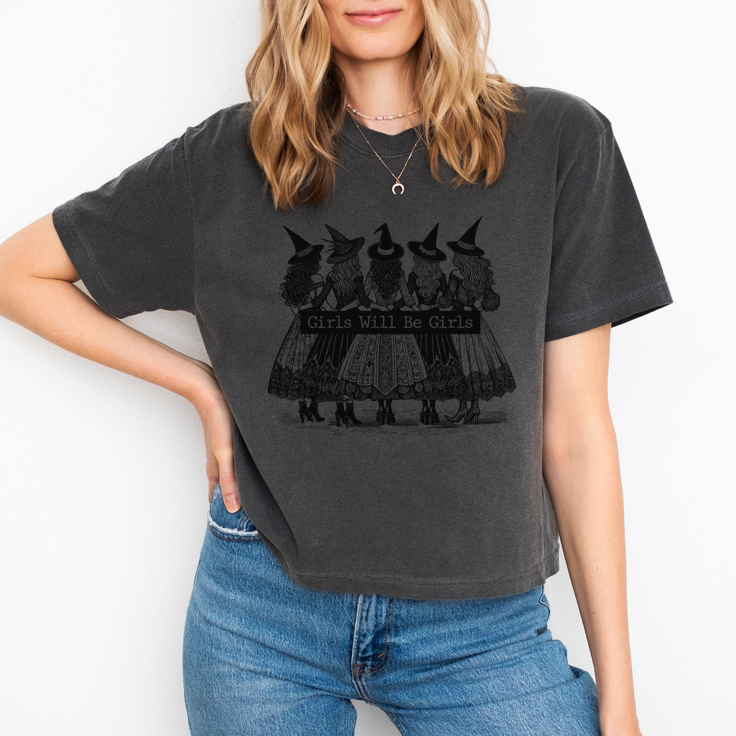 Girls Will Be Girls Crop Tee