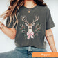 Reindeer Wreath TShirt