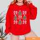 Christmas Tree Bow Sweatshirt