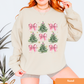 Christmas Tree Bow Sweatshirt