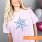 Snowflake TShirt (Blue)