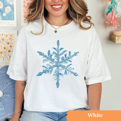 Snowflake TShirt (Blue)