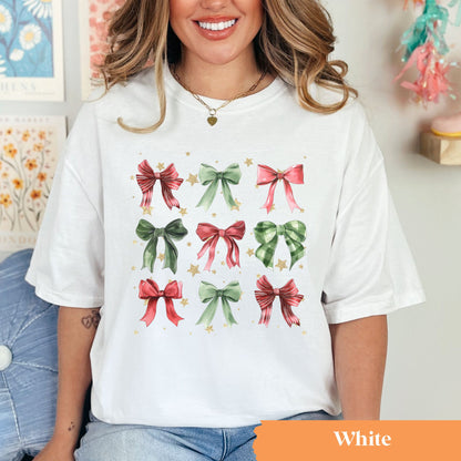 Christmas Bows Graphic Tee