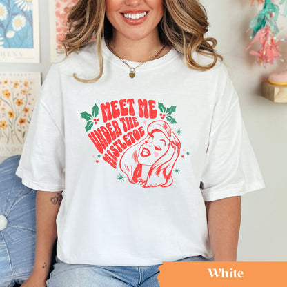 Retro Mistletoe TShirt