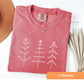 Minimalist Christmas Tree Tee