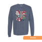 Retro Christmas Elements Long Sleeve