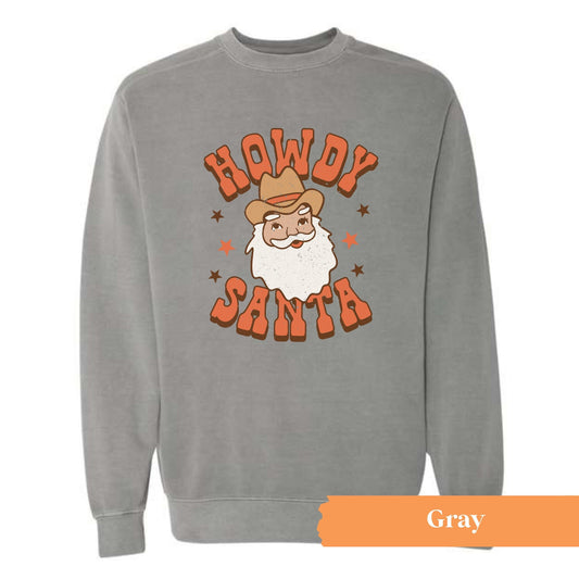 Howdy Santa Crewneck Sweatshirt