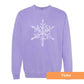 Crystal Snowflake Crewneck Sweatshirt