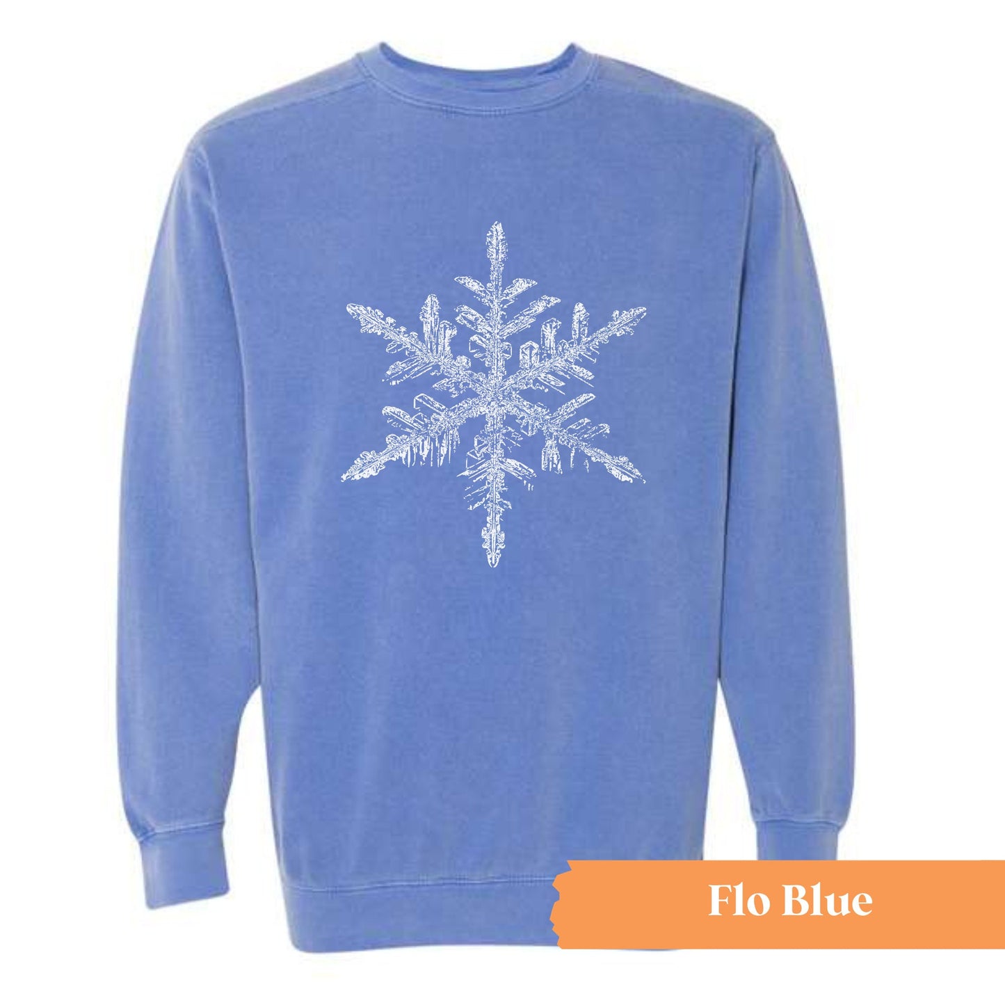 Crystal Snowflake Crewneck Sweatshirt