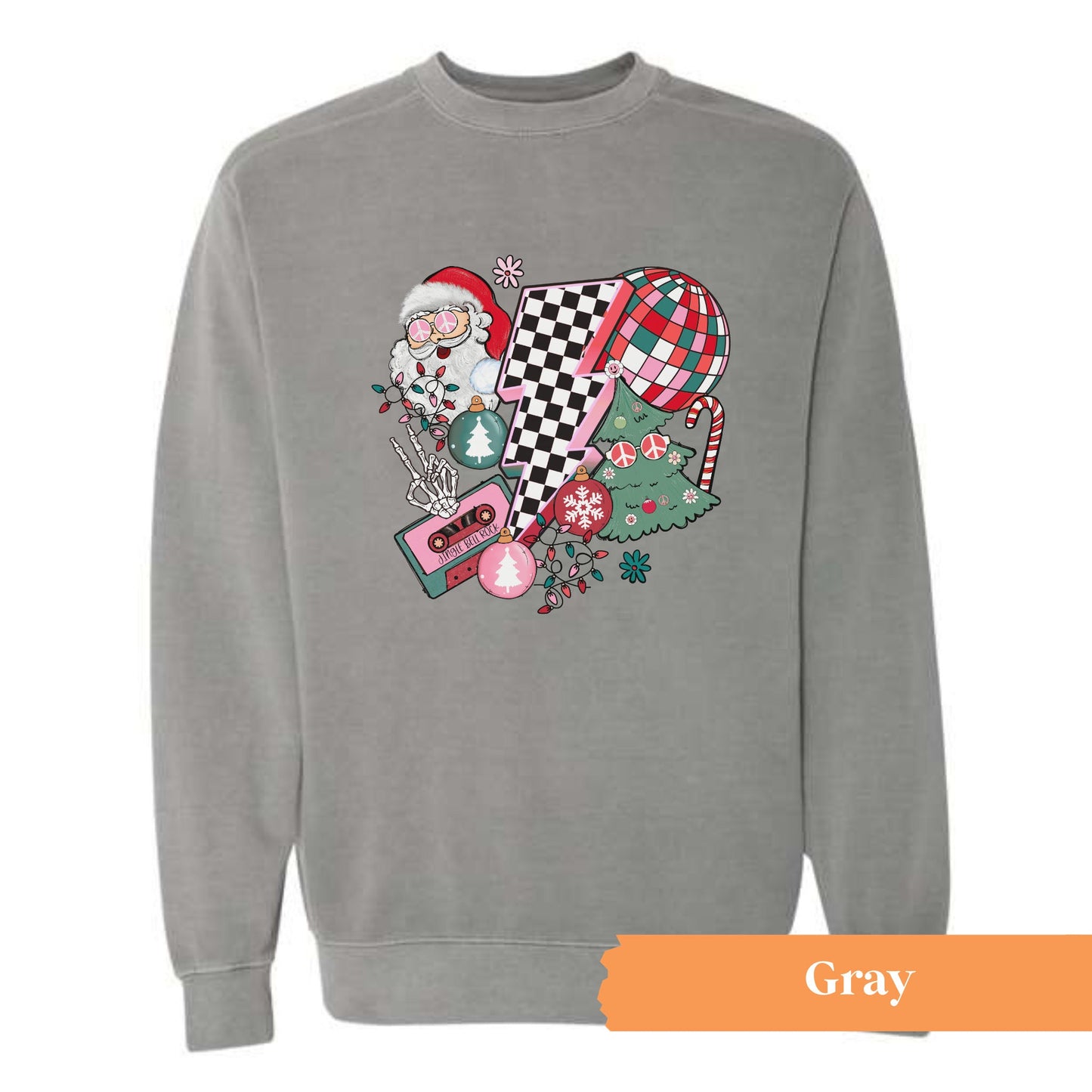 Retro Christmas Crewneck Sweatshirt